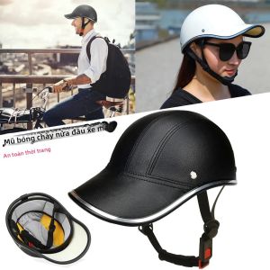 Đa Năng Mũ An Toàn Xe Đạp Chống Gió Mùa Hè Ngoài Trời Mũ Bảo Hiểm Đi Xe Đạp Phụ Kiện Thiết Kế Đơn Giản Trung Lập Mũ Bóng Chày Cho Xe Máy Điện Phần