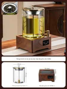 CRISTALGLASS | Ấm Pha Trà và Làm Lạnh Có Vòi