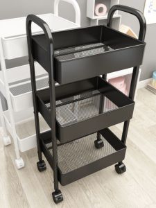 ZHENMIAO | Multifunctional Floor Home Bedroom Baby Moving Storage Rack