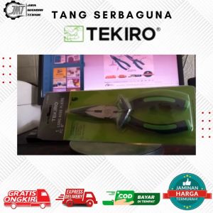 TEKIRO tang serbaguna/tang potong/tang kombinasi murah anti karat 6 7" inch