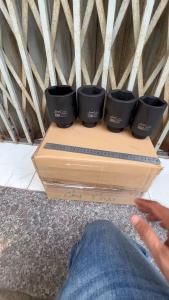 Chia sẻ Đầu tuýp Đen Dài 3/4″ dài 120mm lục giác từ size 22-70mm THÉP CR-MO SANTA IMX241