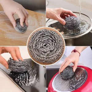 Sabut Besi Cuci Piring Spon Kawat Stainless Pembersih Serbaguna