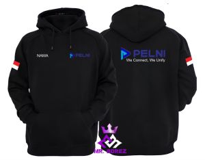 Hoodie Cowok Premium PELNI Jaket Pria Hoodie Jumper Custom Sablon Digital Baju PELNI Sweater Hoodie