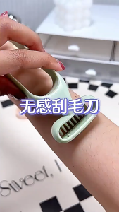 Buy 1 Take 1 Microscopic Blade Non-sensory Hair Removal Manual Bikini Trimmer Hair Woman Shaver