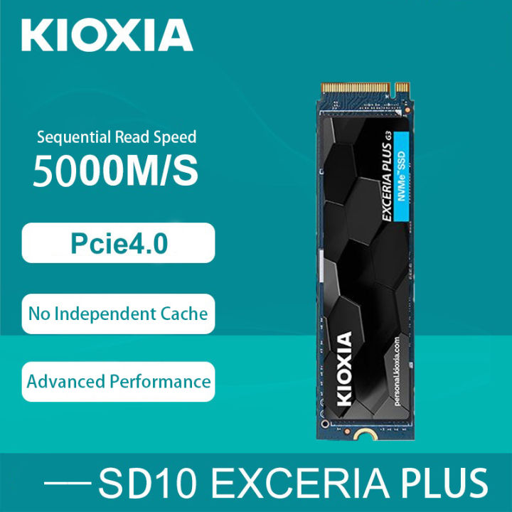 KIOXIA(Toshiba) SD10 EXCERIA PLUS G3 Pcie4.0 NVMe M.2 SSD Computer