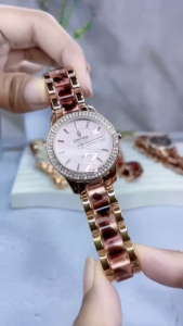 GAVITEN Jam Tangan Wanita Gaviten GV 002 Purple Rosegold  Original Garansi Resmi 1 Tahun - Acrylic