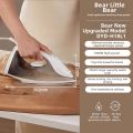 [China Plug Without Adapter] Bear | Handheld Steam Iron for Dry and Wet Ironing. 