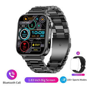 Smartwatch Men Women Bluetooth Call IP67 Waterproof Flashlight Health Smart Watch