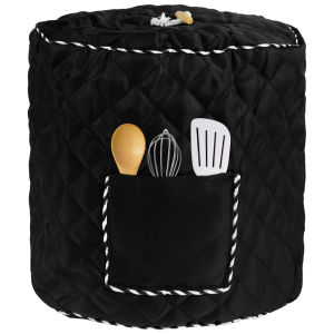 1/3Pcs Kitchen Pressure Pot Dust Cover Washable Air Fryer Cover with Pocket 31x33 cm Foldable Electric Pressure Cooker Covers