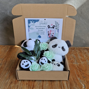 ✨ Cute Panda Giftset for Birthday Valentines Monthsary Panda Bear Lovers Green
