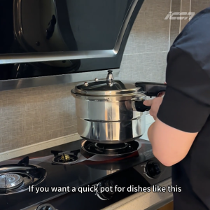 DIODIY Aluminum Alloy Pressure Cooker 10L(Promo) | 3.5L/5.5L/10L/14L Available 8-Fold Explosion Proof 80KPA High Pressure Stovetop Kaldero Presyur Multi Cooker for Gas & Electric Stove Fast Cooking