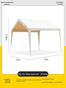 The Primitive | Lều Chống Nắng Thủy Ngữ Dùng Ngoài Trời
