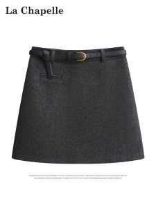 La Chapelle | Ant-peep Woolen Mini Skirt