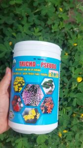 TRICHO - PSEUDO (2IN1): Chế Phẩm Đối Kháng Nấm Bệnh Chuyên Dùng Cho Hoa Lan Và Cây Cảnh - Hũ 1 KG