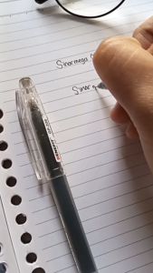 Benefit Gel Pen GP-220 Plus Needle Tip Pulpen Hitam SATUAN