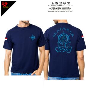 Baju Kaos Pria Distro Pelaut Seafarer Lengan Pendek