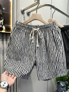 กางเกงขาสั้นลายดอกไม้สไตล์วินเทจสำหรับผู้ชายและผู้หญิง กางเกงขาสั้นฤดูร้อนระบายอากาศได้ดี กางเกงขาสั้นชายหาดแบบลำลองสำหรับฤดูร้อน