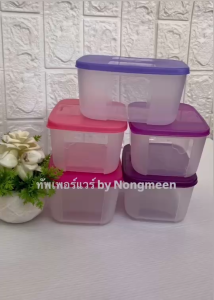 Tupperware Freezermate กล่องไว้ใส่ของแช่ฟรีส(อาหารสดหรืออาหารแห้ง) 700ml (เลือกสีได้)