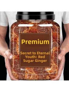 Pure Handmade Additive Free Ready to Eat Ginger Sugar