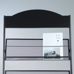 Brochure Holder Newspaper Data Rack Newspaper Stand Organizer Magazine Souvenir Bazaar Stand Rack
