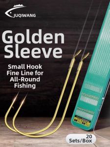 ZHENMIAO | Double Hook Ready-Tied Line Sleeve Hook