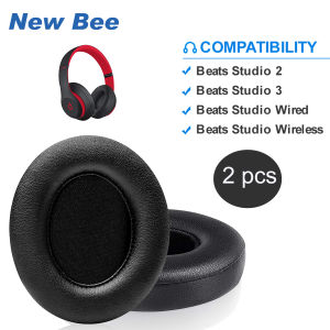 New Bee Original 2pcs Replacement Ear Pads for Bose Replacement EarPads for Beats Solo Ear Cushion for Beats Studio Noise Isolation Memory Foam with Free installation tool