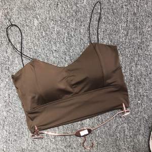 Fashionable European Style Summer Suspender Vest Top Early Spring Small Shirt Wrap Chest Large U Beautiful Back Base Shirt