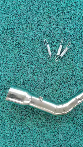 Honda Click 125/150 ( V1-V4 ) stainless elbow
