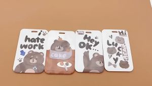 [mycupatea] Cute Card Holder Student ID Card Holder Access Card Holder Multifunction Card Case 可爱卡套学生卡套多功能卡套门卡套证件保护套