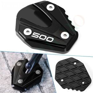 ขาตั้งข้างมอเตอร์ไซค์ CNC อลูมิเนียม สำหรับ Honda Rebel 300 500 CMX300 CMX500 cmx 300 500  แผ่นขยายฐานขาตั้งข้าง อุปกรณ์เสริม