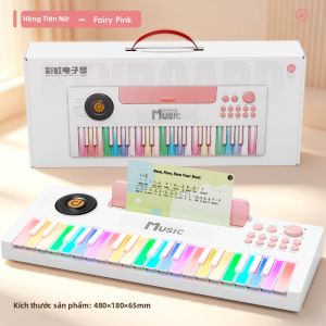 WANJUTEGONGDUI | Đồ Chơi Đàn Piano Giáo Dục Cho Trẻ Em Bằng Nhiều Màu Sắc