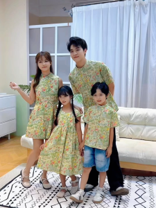 Peony 2026 CNY Chinese New Year Matching Family Outfits
