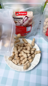 Mr. Squirrel Peanut Roasted Garlic Flavored Salt Peanuts Roasted Peanuts With Shell Healthy Snacks Peanut Seeds 108-258g