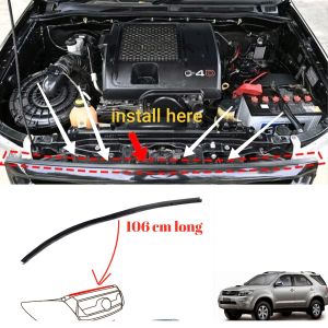 Toyota Fortuner Upper Grille Lid Rubber Seal 2005-2015