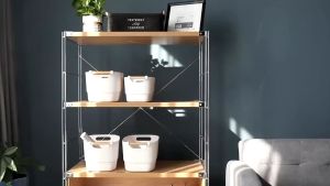 storage box organizer / Lemari plastik / box organizer/ Kotak penyimpanan putih