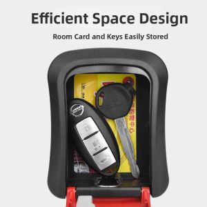 No-Drilling Wall-Mounted Password Lock Key Box