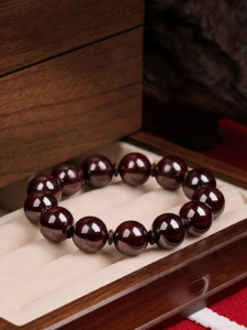 FUJINJIA | Authentic Natural Cinnabar Beads Bracelet