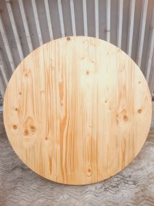 papan kayu bulat diameter 55 504530 sudah halus mulus