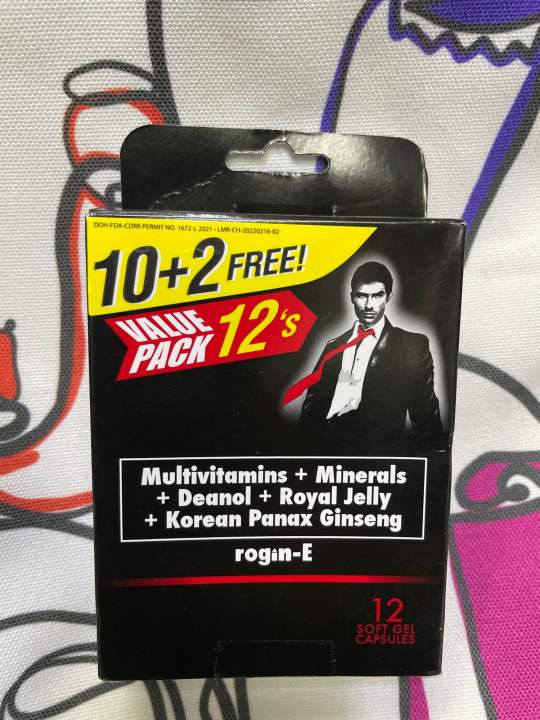 ROGINE Multivitamins + Minerals + Deanol Royal Jelly + Korean Panax