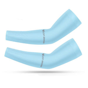 West Rider Summer Viscose Fiber Oversleeve Men Ice-Cold Oversleeves Outdoor Sports Driving Sunscreen Arm Sleeves Female Cycling Oversleeves