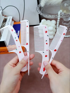 【VanHariacc】หวีผม ลายการ์ตูนน่ารัก สองชิ้น เครื่องประดับแฟชั่น