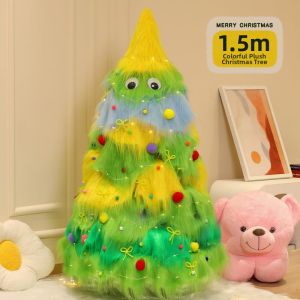 Decorative Large Plush Christmas Tree for Scene Setup