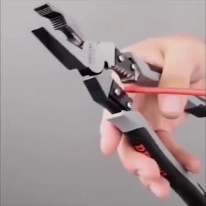 Combination Pliers Multifunction Pliers Set 5 in 1 Combination Pliers Stripper/Crimper/Cutter Heavy Duty Wire Pliers Diagonal Pliers Hand Tools Stripping pliers
