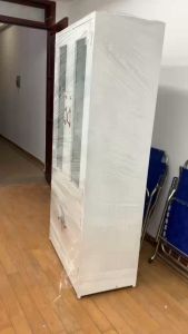 Tủ hồ sơ kính sắt 2 cánh 3 cánh đựng tài liệu cho văn phòng màu trắngxám ghi đẹp sang trọng giá rẻ giao nhanh HCMBDĐN