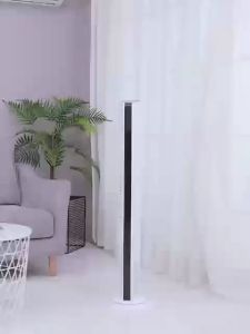 Low price tower fan electric fan air conditioning fan desktop circulation vertical leafless silent shaking head remote control three-speed timing air cooler