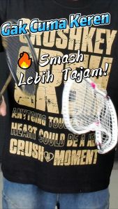 ALPSPORT SL OFFICIAL - Raket Serangan 4U (80-85g) Carbon Hybrid Balance 300mm Warna Hitam Phantom