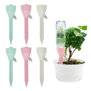 Self Watering Spikes Plant Watering Devices Automatic Watering System for Potted Plants Adjustable Water Volume Drip Irrigation
