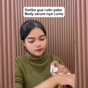 LUME NOURISH GLOW BODY SERUM LOTION BRIGHTENING WHITENING PENCERAH SHEA BUTTER PEMUTIH PELEMBAB KULIT TUBUH BODY LOTION LUMECOLORS ORIGINAL BPOM