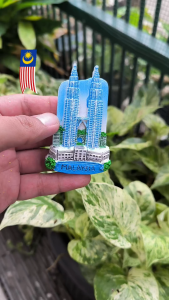 Fridge Tempelan Magnet Kulkas Souvenir Negara Malaysia Petronas Twin Tower 87