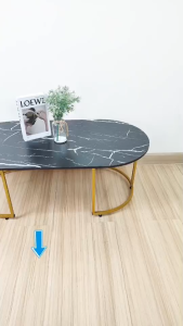 โต๊ะกลางโซฟา 100/120 ซม.ลายหินอ่อน โต๊ะกลางรับแขก โต๊ะกลาง โต๊ะกาแฟ รุ่นปกติ ประเภท: โต๊ะโซฟา